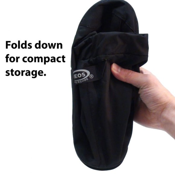 Winter is Coming! Neos Voyager Black Overshoe Nylon Waterproof Boots Unisex - Picture 3 of 12